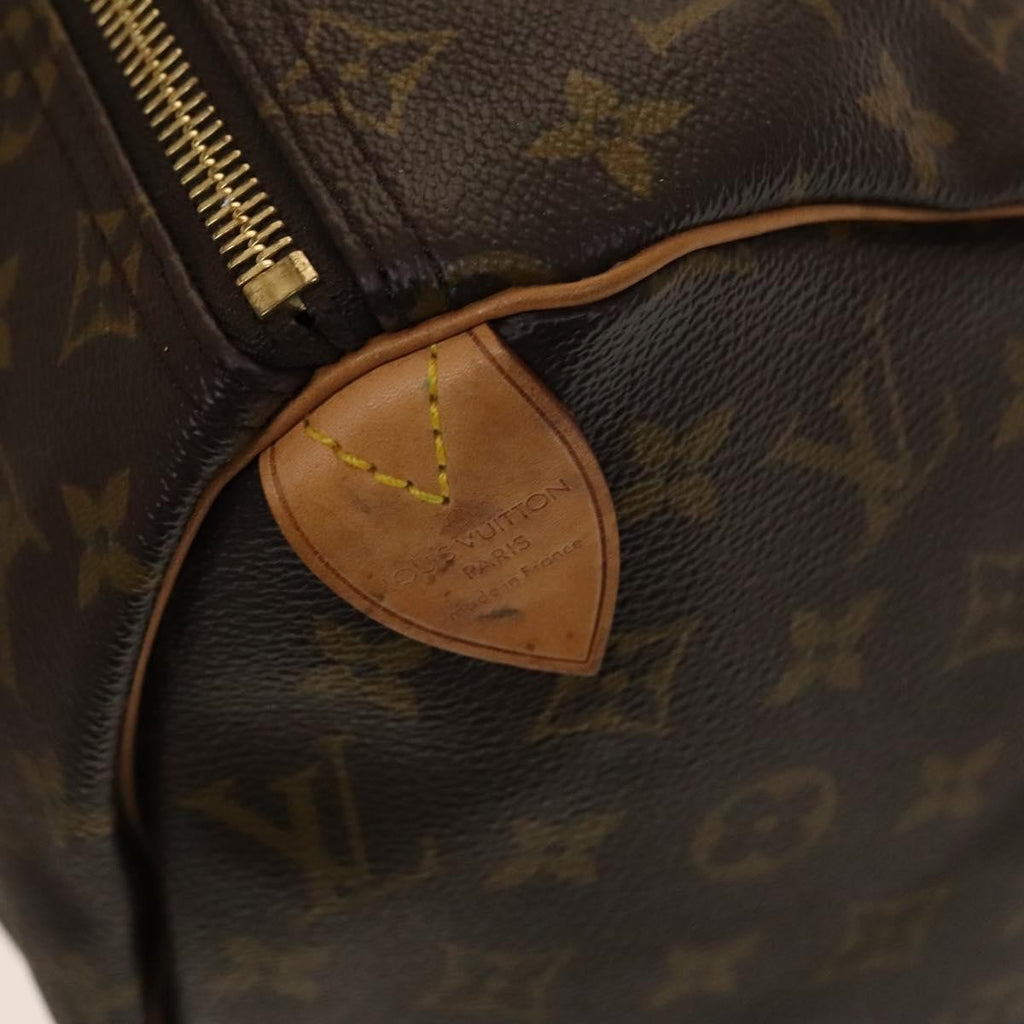 Louis Vuitton Keepall Bag Monogram Canvas Brown Canvas Bag