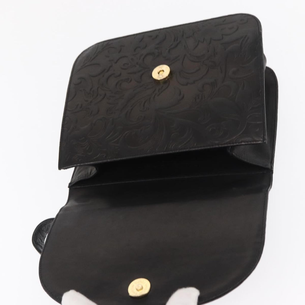 Balenciaga Vintage Handbag Leather Black Leather Hand