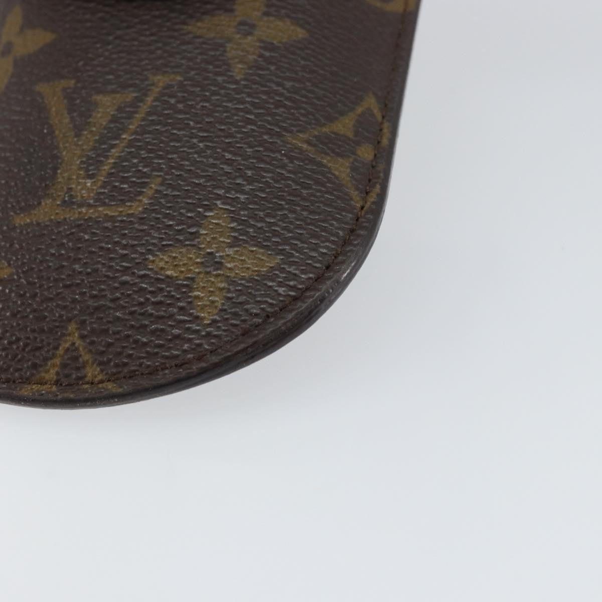 Louis Vuitton Etui À Lunette Canvas Brown Canvas Wallets Accessory