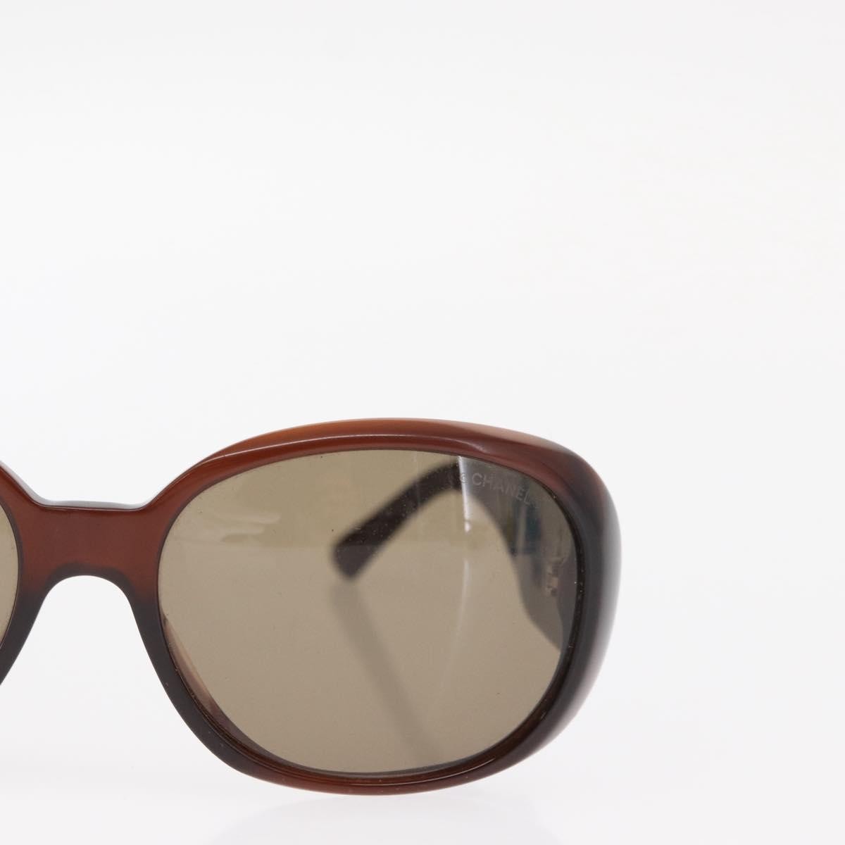 Chanel Camélia Sunglasses Plastic Brown Plastic Sunglasse Accessory
