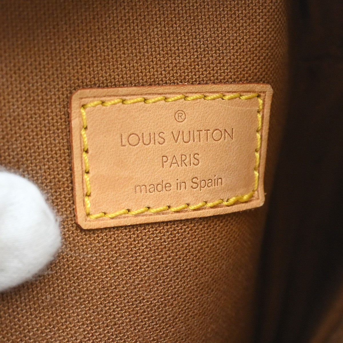 Louis Vuitton Pochette Gange Monogram Canvas Brown Canvas Clutche & Pouche Bag