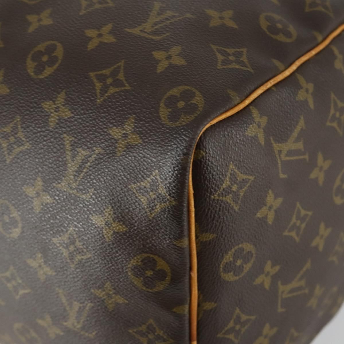 Louis Vuitton Keepall Bag Monogram Canvas Brown Canvas Travel Bag