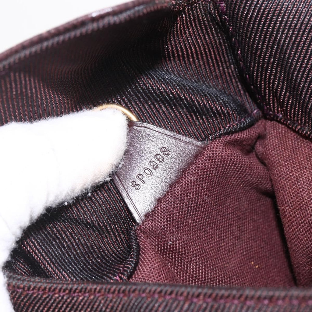Louis Vuitton Dersou Bag Taiga Leather And Canvas Brown Leather Shoulder Bag