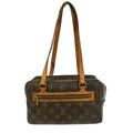 Louis Vuitton Cite Handbag Monogram Canvas Brown Canvas Shoulder Bag