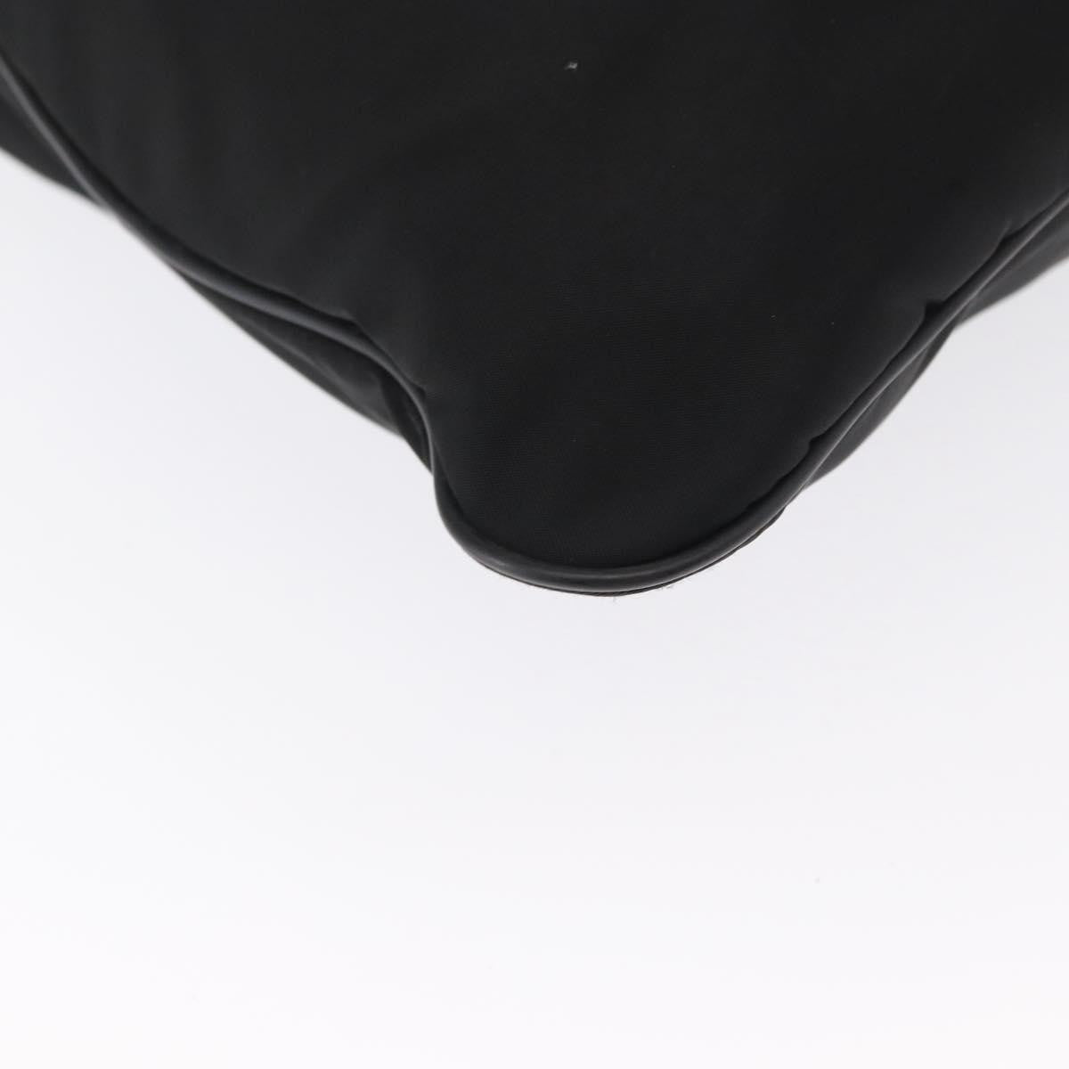 Prada Front Pocket Messenger Bag Tessuto Black Nylon Shoulder Bag Bag