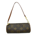 Louis Vuitton Papillon Pochette Monogram Canvas Brown Canvas Clutche & Pouche Bag