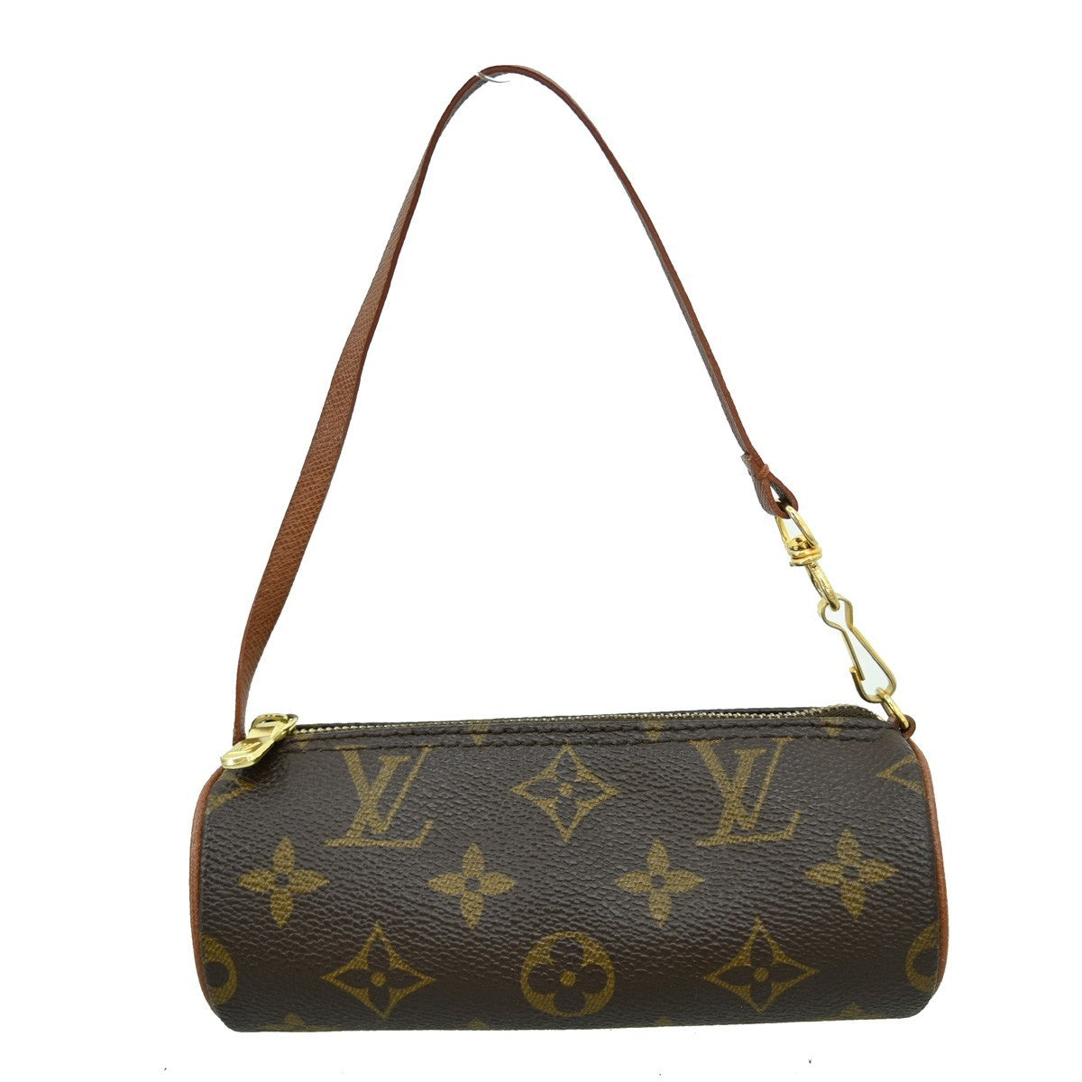 Louis Vuitton Papillon Pochette Monogram Canvas Brown Canvas Clutche & Pouche Bag