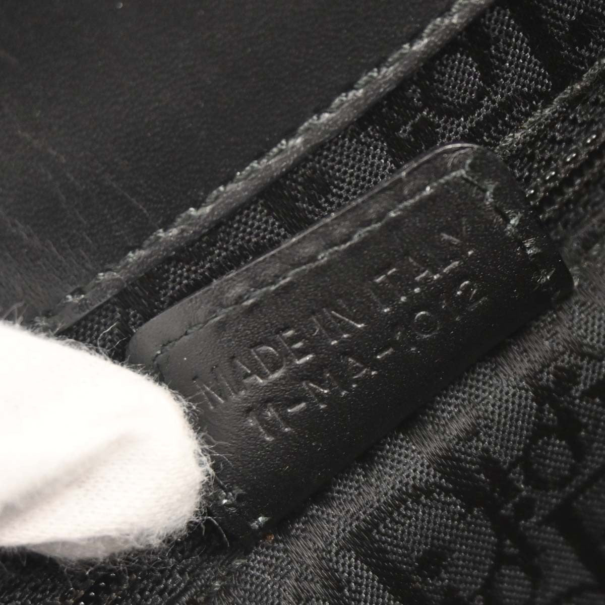 Christian Dior Vintage Street Chic Columbus Shoulder Bag Canvas Black Canvas Shoulder Bag Bag (Pre-Owned)