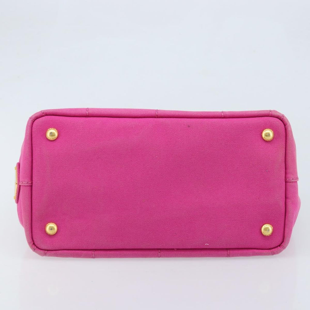 Prada Canapa Tote Canvas Pink Canvas Tote Bag Bag