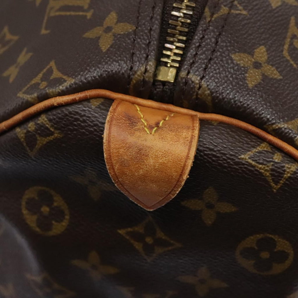 Louis Vuitton Keepall Bag Monogram Canvas Brown Canvas Travel Bag