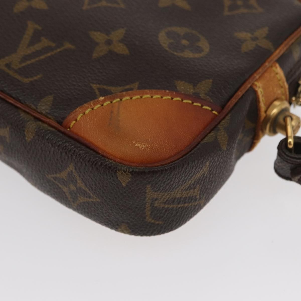 Louis Vuitton Marly Dragonne Clutch Monogram Canvas Brown Canvas Clutche & Pouche Bag
