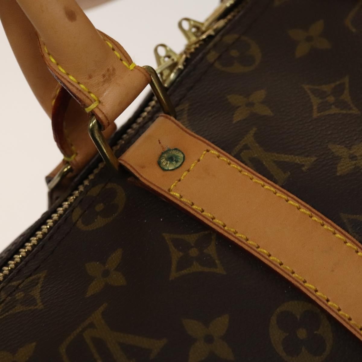 Louis Vuitton Keepall Bag Monogram Canvas Brown Canvas Bag