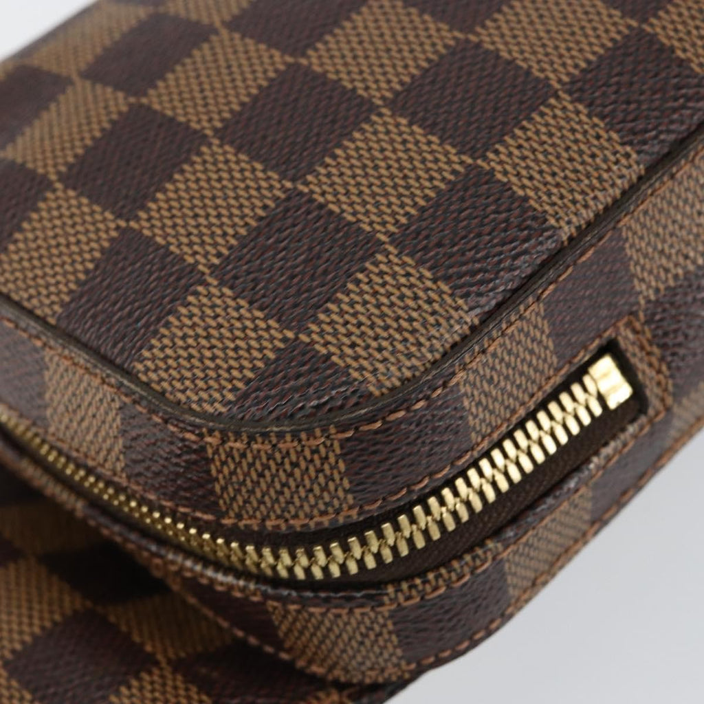 Louis Vuitton Geronimos Waist Bag Damier Brown Canvas Shoulder Bag