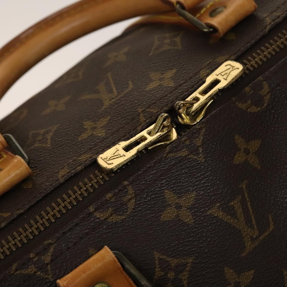 Louis Vuitton Keepall Bag Monogram Canvas Brown Canvas Travel Bag