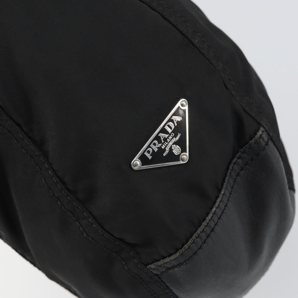 Prada Vintage Shoulder Bag Tessuto Black Nylon Shoulder Bag Bag