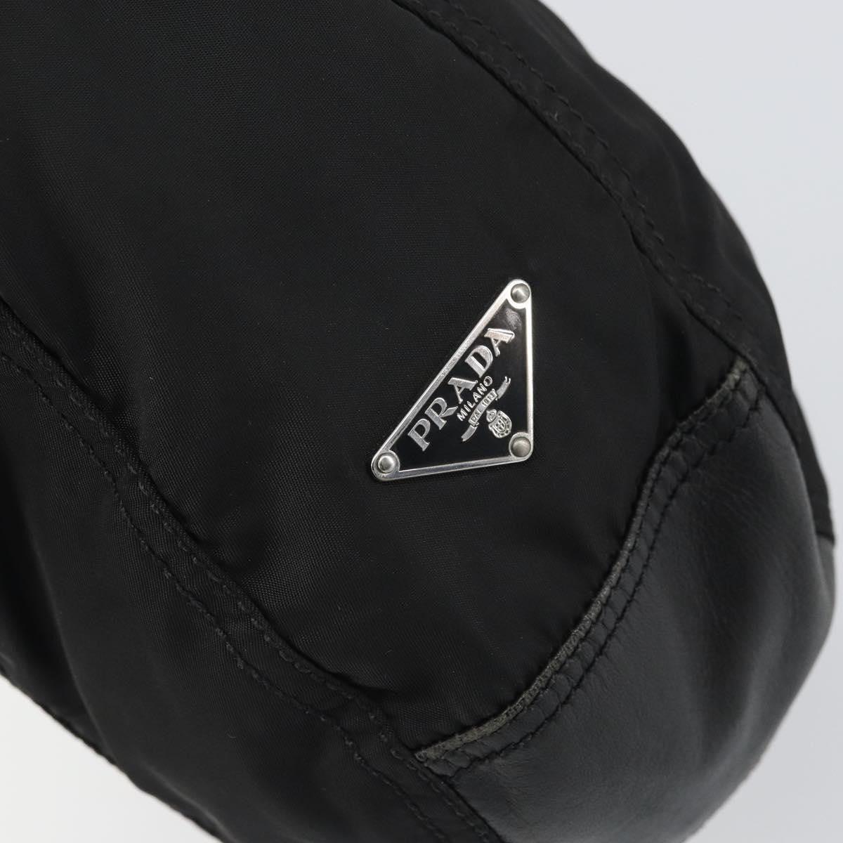 Prada Vintage Shoulder Bag Tessuto Black Nylon Shoulder Bag Bag