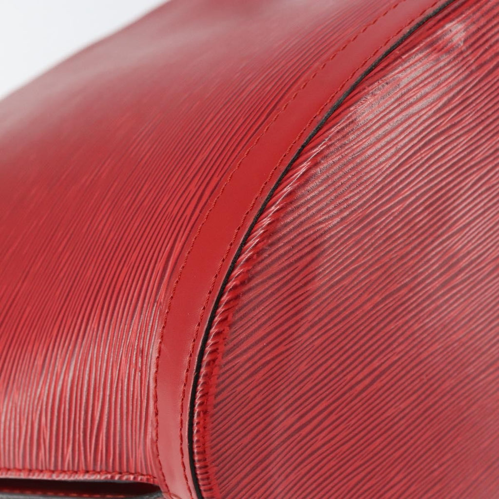 Louis Vuitton Saint Jacques Handbag Epi Leather Red Leather Shoulder Bag