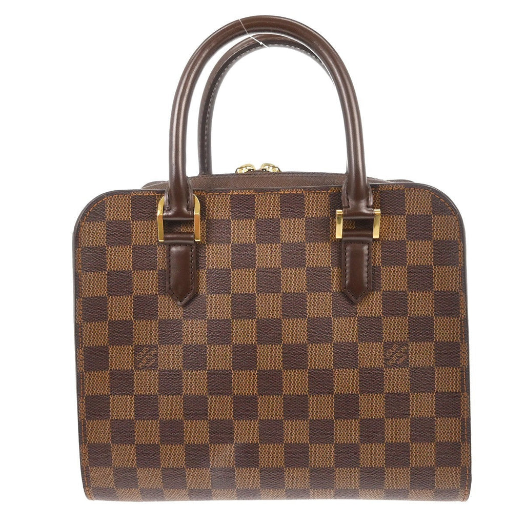 Louis Vuitton Triana Bag Damier Brown Canvas Handbag