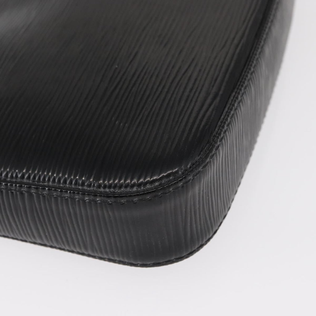 Louis Vuitton Pochette Accessoires Nm Electric Epi Leather Black Leather Clutche & Pouche Bag