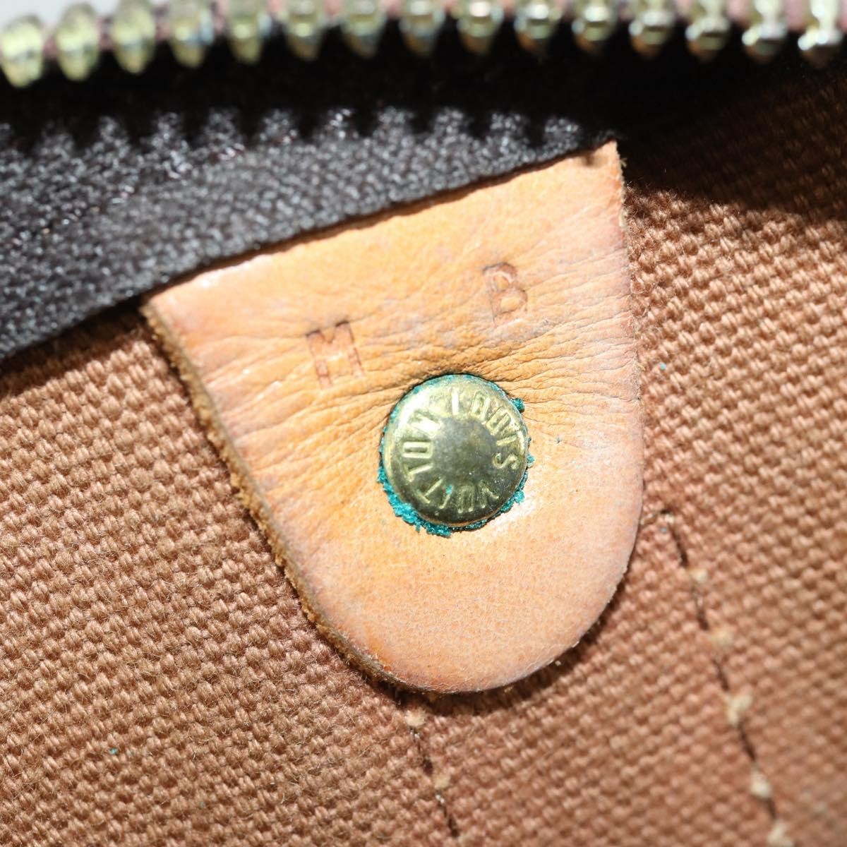 Louis Vuitton Keepall Bag Monogram Canvas Brown Canvas Travel Bag