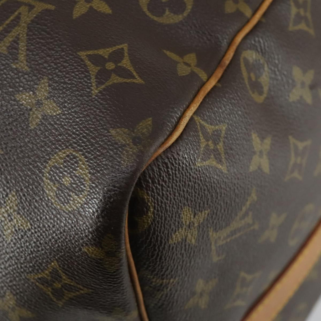 Louis Vuitton Keepall Bandouliere Bag Monogram Canvas Brown Canvas Travel Bag