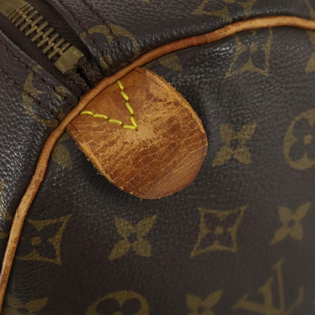 Louis Vuitton Keepall Bag Monogram Canvas Brown Canvas Travel Bag
