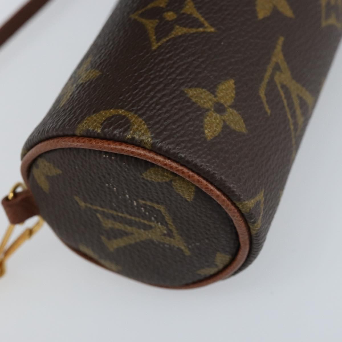 Louis Vuitton Papillon Pochette Monogram Canvas Brown Canvas Clutche & Pouche Bag