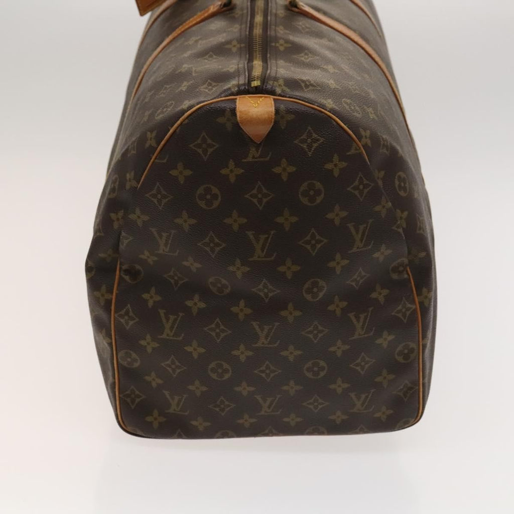 Louis Vuitton Keepall Bag Monogram Canvas Brown Canvas Travel Bag