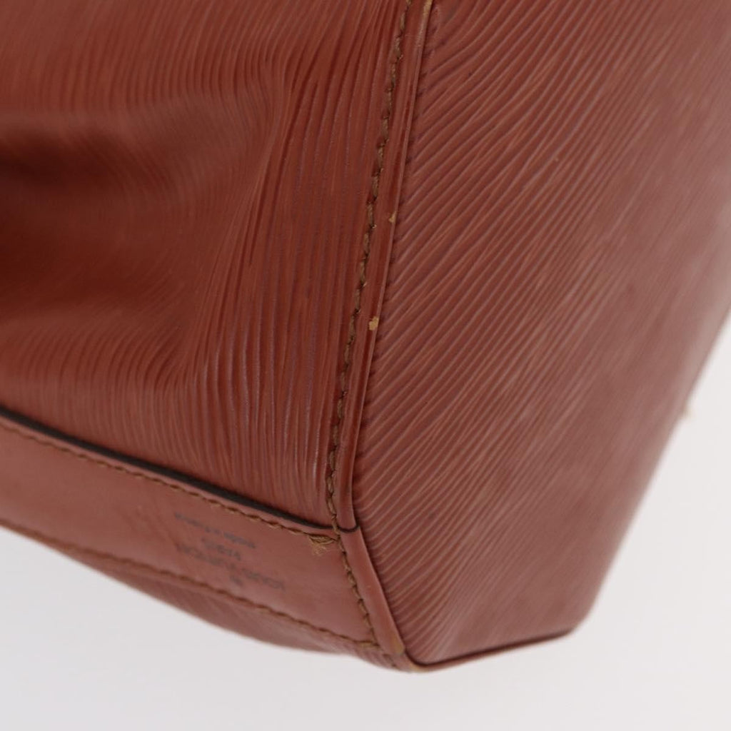 Louis Vuitton Vintage Sac D'epaule Handbag Epi Leather Brown Leather Shoulder Bag