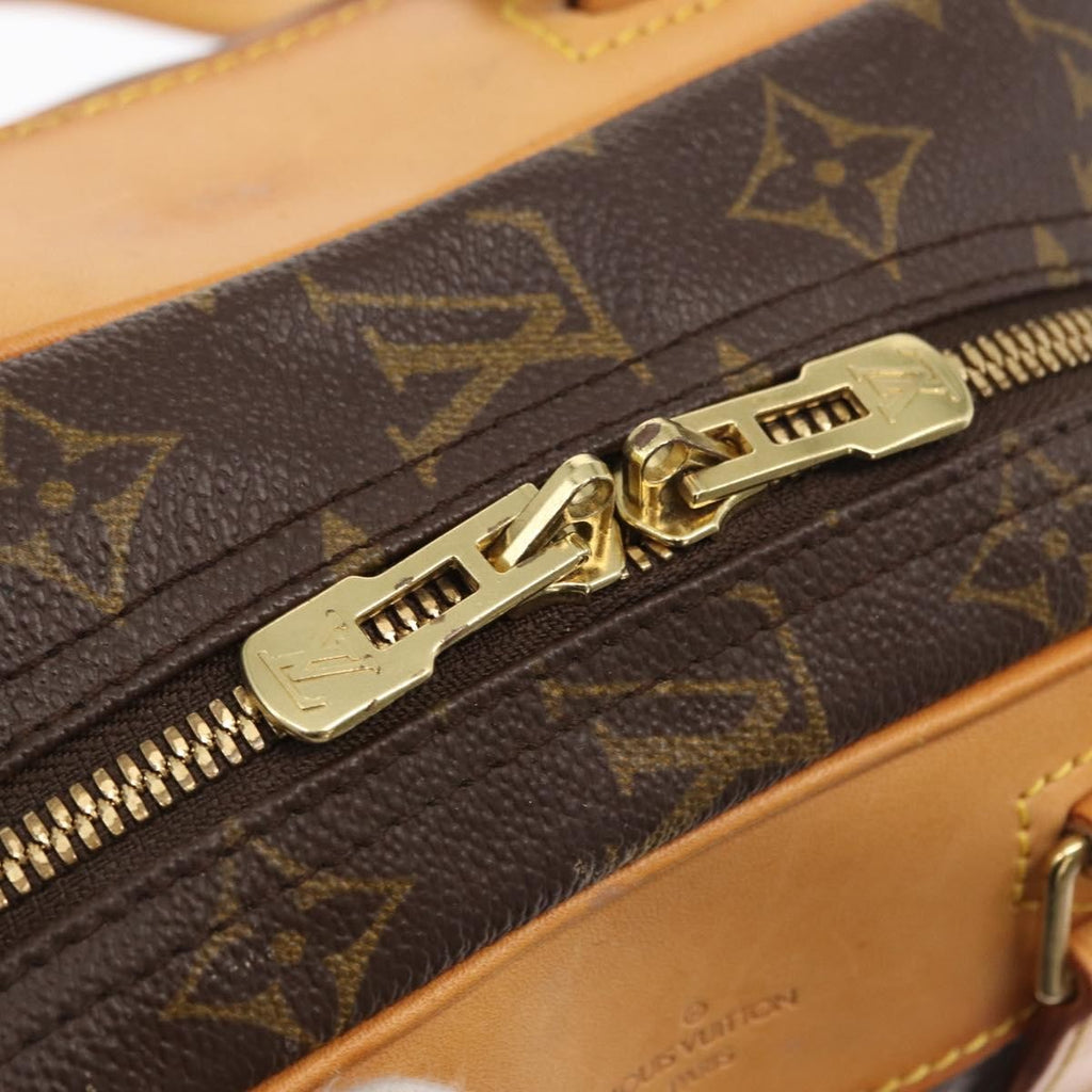 Louis Vuitton Excursion Handbag Monogram Canvas Brown Canvas Handbag