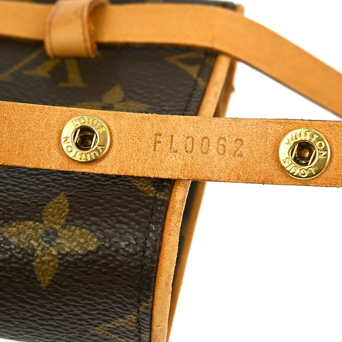 Louis Vuitton Florentine Waist Bag Monogram Canvas Brown Canvas Clutche & Pouche Bag