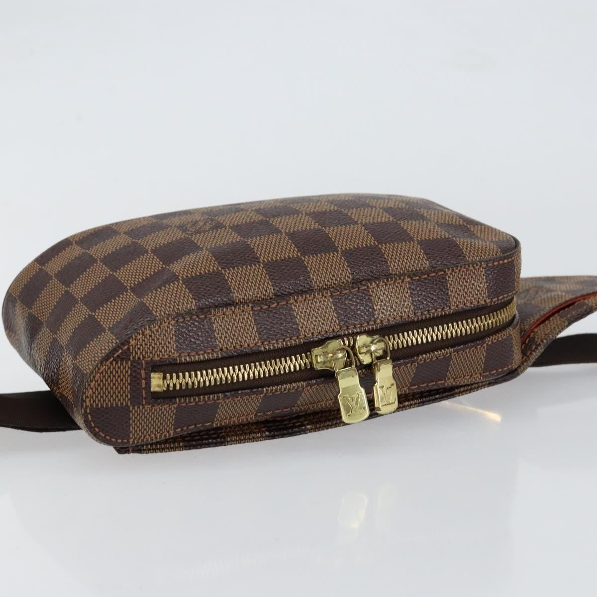 Louis Vuitton Geronimos Waist Bag Damier Brown Canvas Shoulder Bag