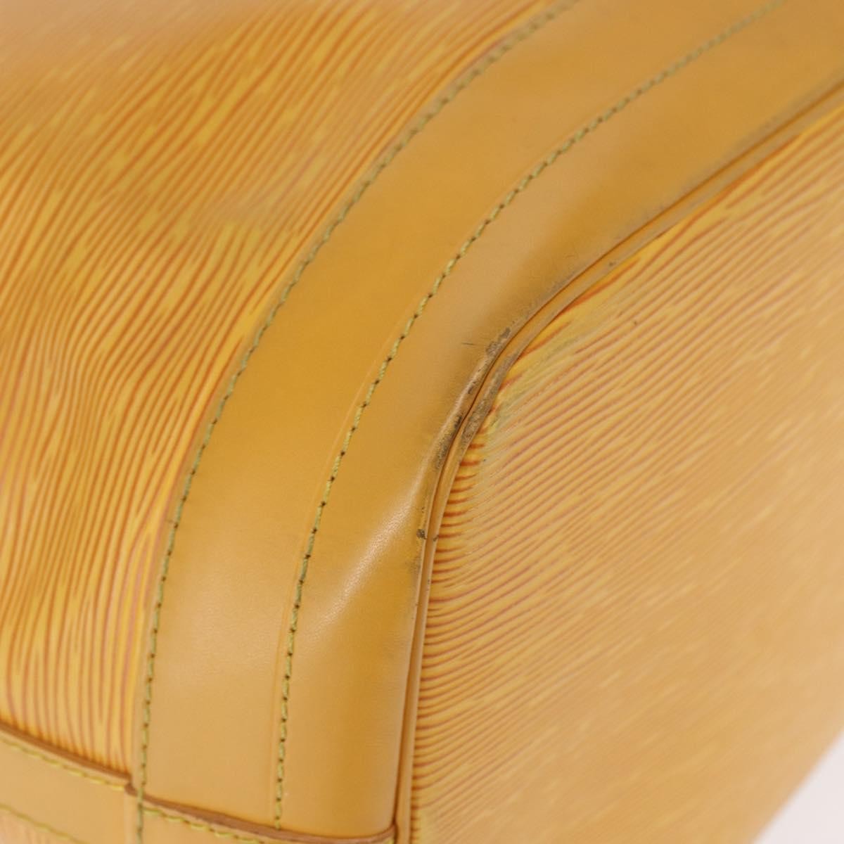 Louis Vuitton Noe Handbag Epi Leather Yellow Leather Shoulder Bag