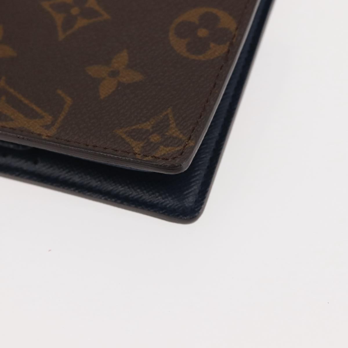 Louis Vuitton Marco Wallet Nm Monogram Canvas Brown Canvas Wallets Accessory