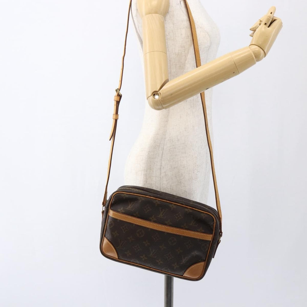 Louis Vuitton Trocadero Handbag Monogram Canvas Brown Canvas Shoulder Bag