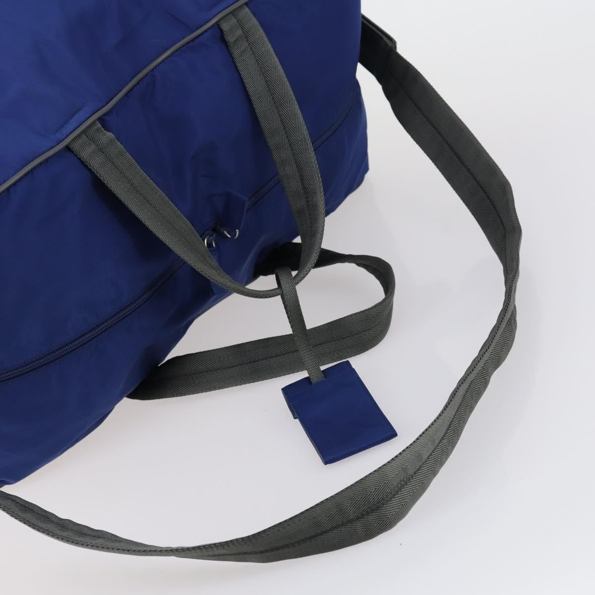 Prada Convertible Weekender Bag Tessuto Blue Nylon Travel Bag Bag