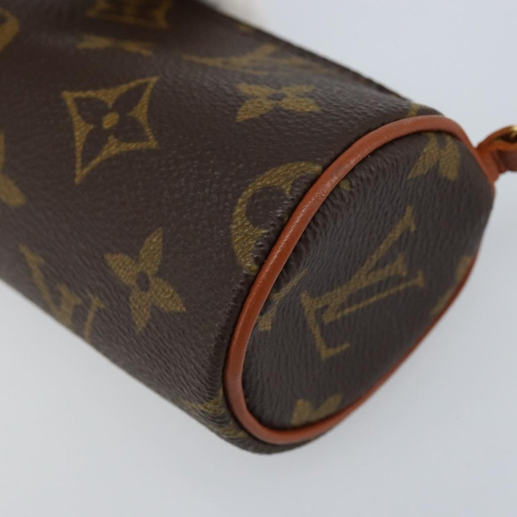 Louis Vuitton Papillon Pochette Monogram Canvas Brown Canvas Clutche & Pouche Bag