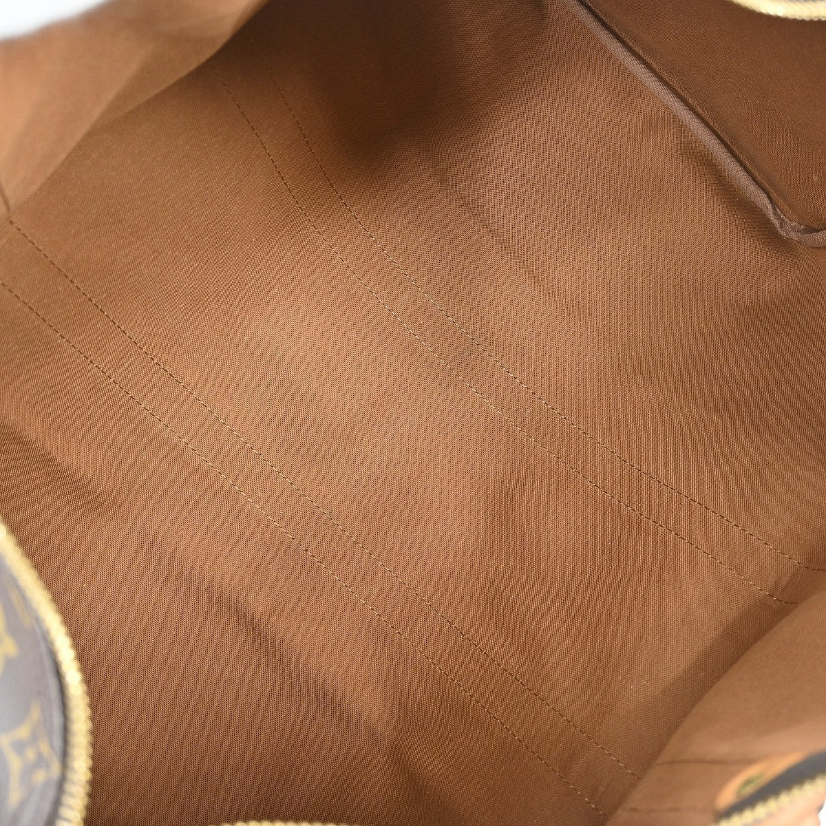 Louis Vuitton Keepall Bag Monogram Canvas Brown Canvas Travel Bag