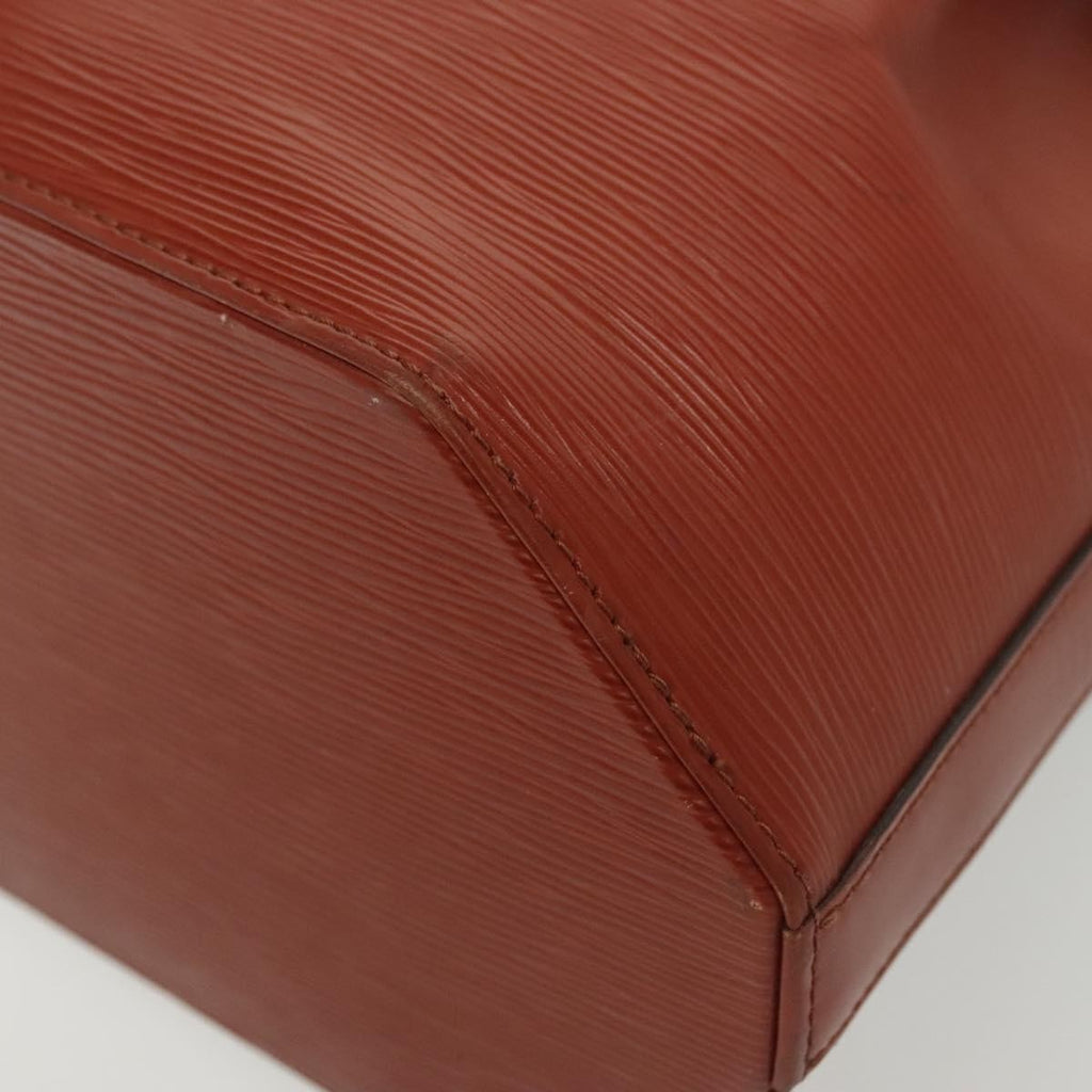 Louis Vuitton Vintage Sac D'epaule Handbag Epi Leather Brown Leather Bag