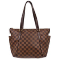Louis Vuitton Totally Handbag Damier Brown Canvas Tote Bag