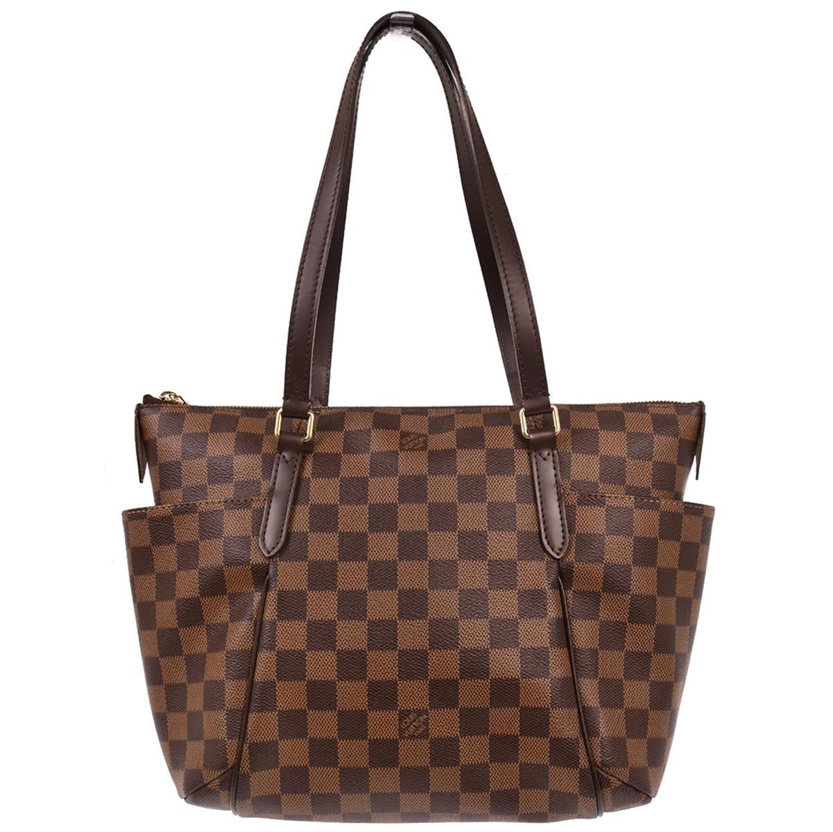 Louis Vuitton Totally Handbag Damier Brown Canvas Tote Bag