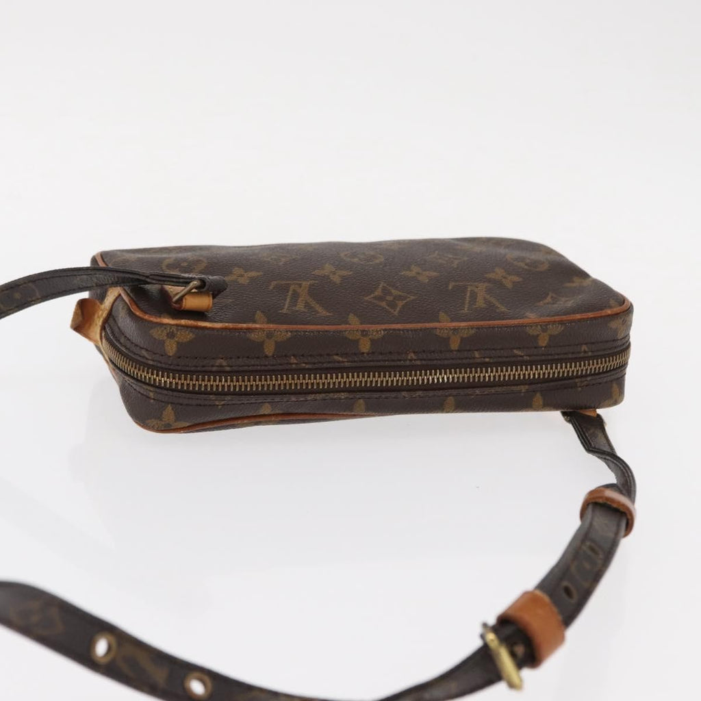 Louis Vuitton Pochette Marly Bandouliere Bag Monogram Canvas Brown Canvas Shoulder Bag