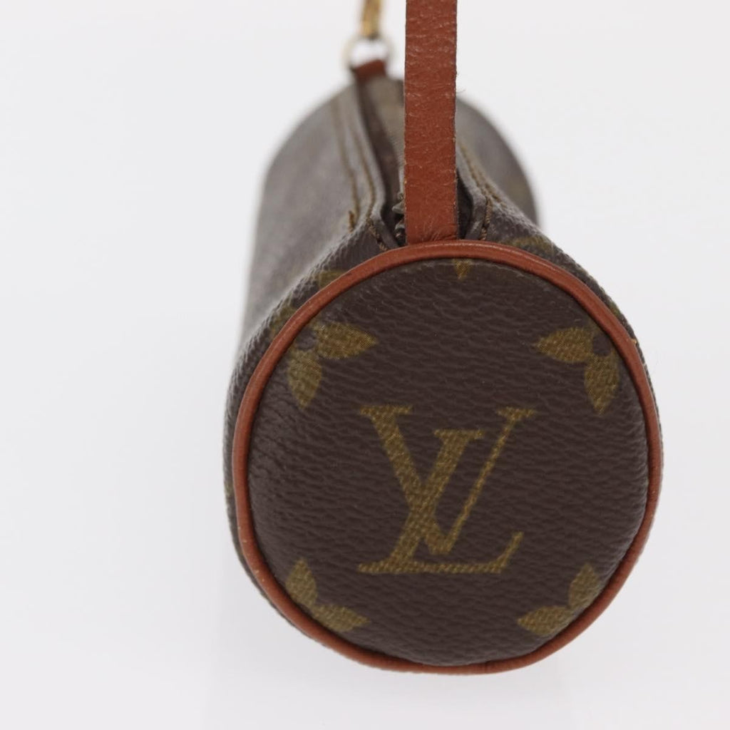 Louis Vuitton Papillon Pochette Monogram Canvas Brown Canvas Clutche & Pouche Bag