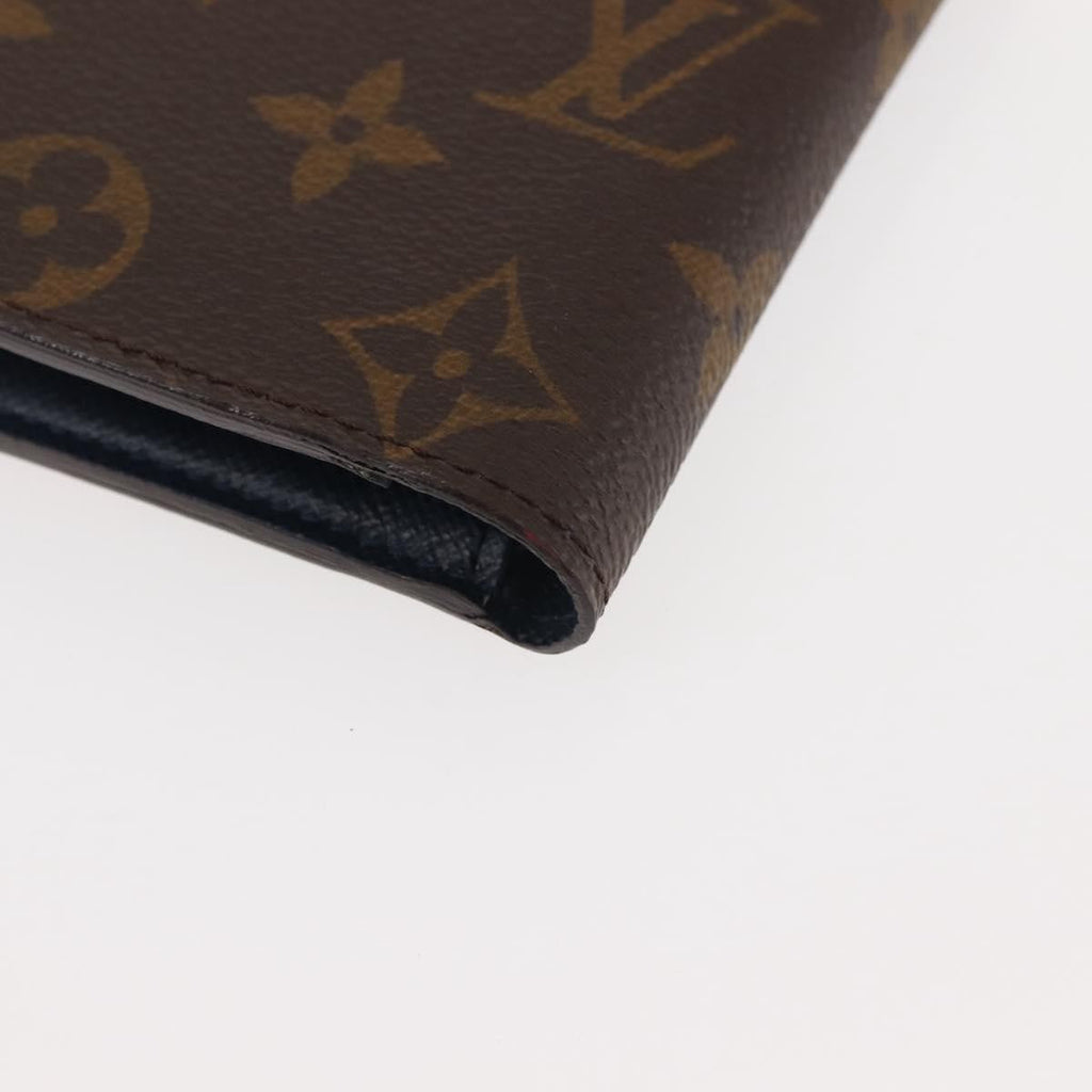 Louis Vuitton Marco Wallet Nm Monogram Canvas Brown Canvas Wallets Accessory