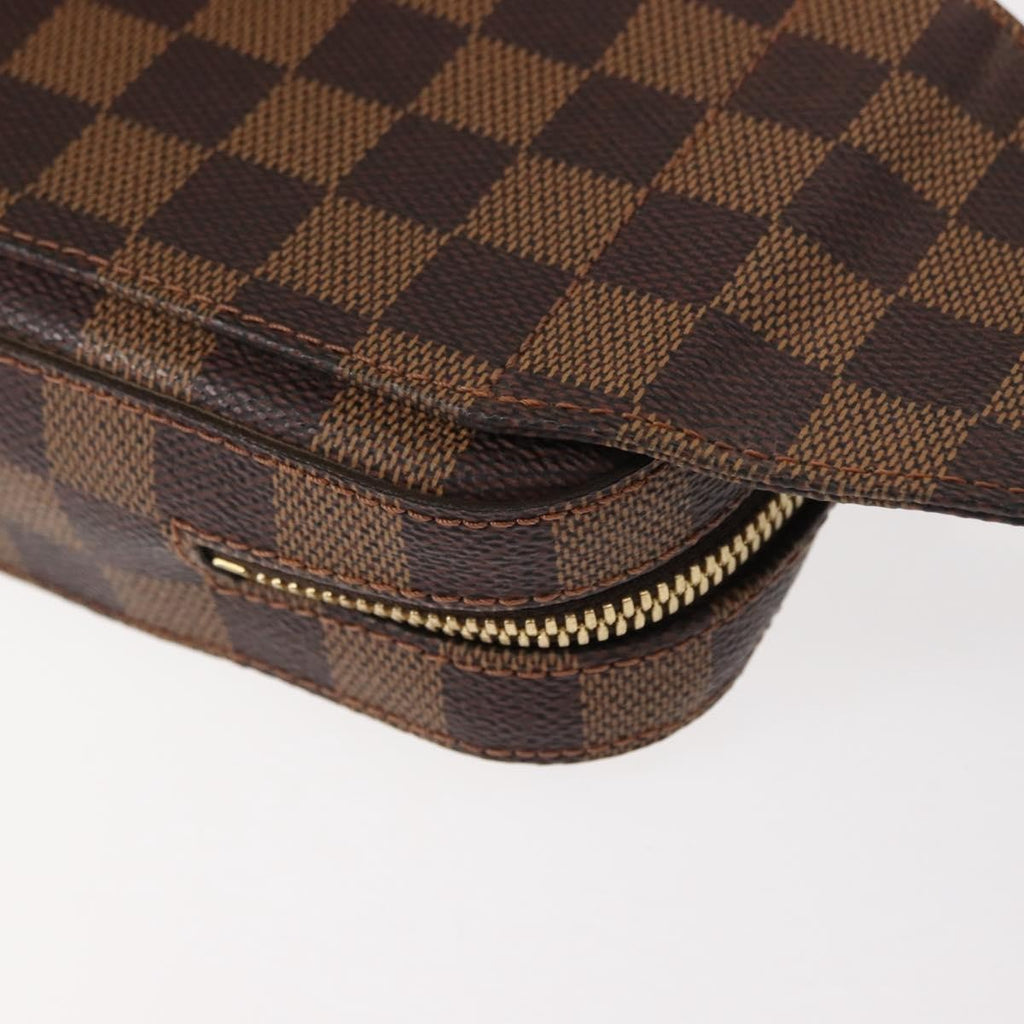 Louis Vuitton Geronimos Waist Bag Damier Brown Canvas Shoulder Bag