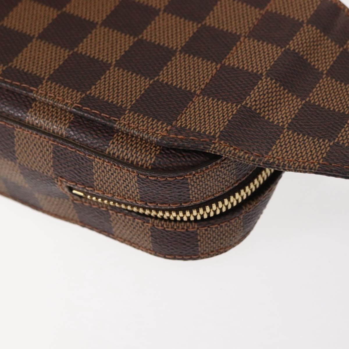 Louis Vuitton Geronimos Waist Bag Damier Brown Canvas Shoulder Bag