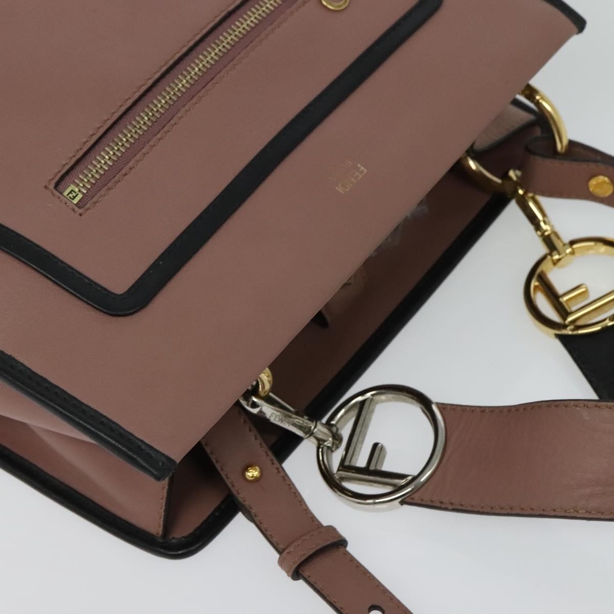 Fendi Runaway Bag Leather Pink Leather Bag