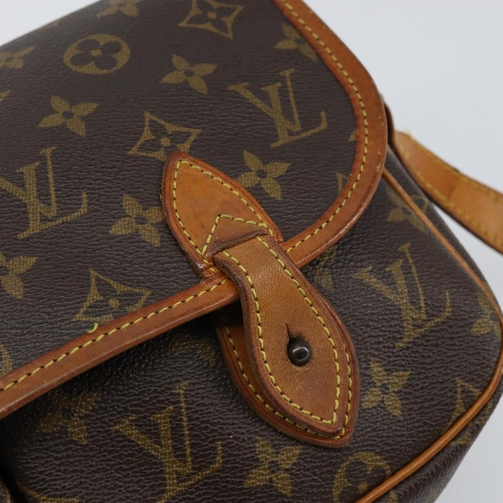Louis Vuitton Sac Gibeciere Messenger Bag Monogram Canvas Brown Canvas Shoulder Bag