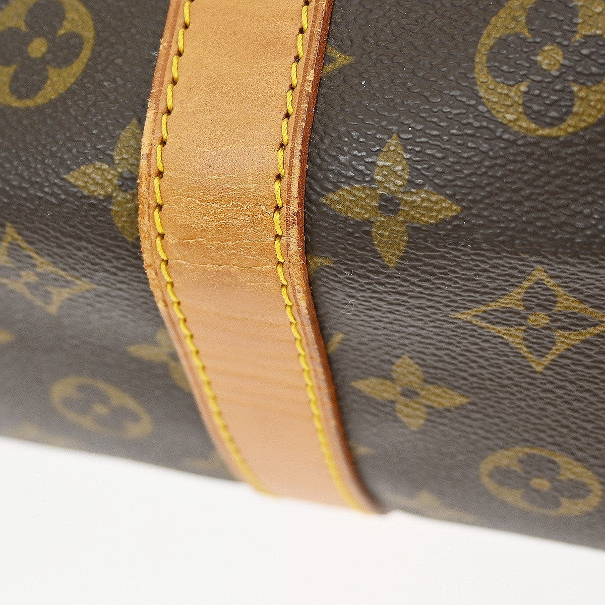 Louis Vuitton Keepall Bag Monogram Canvas Brown Canvas Travel Bag