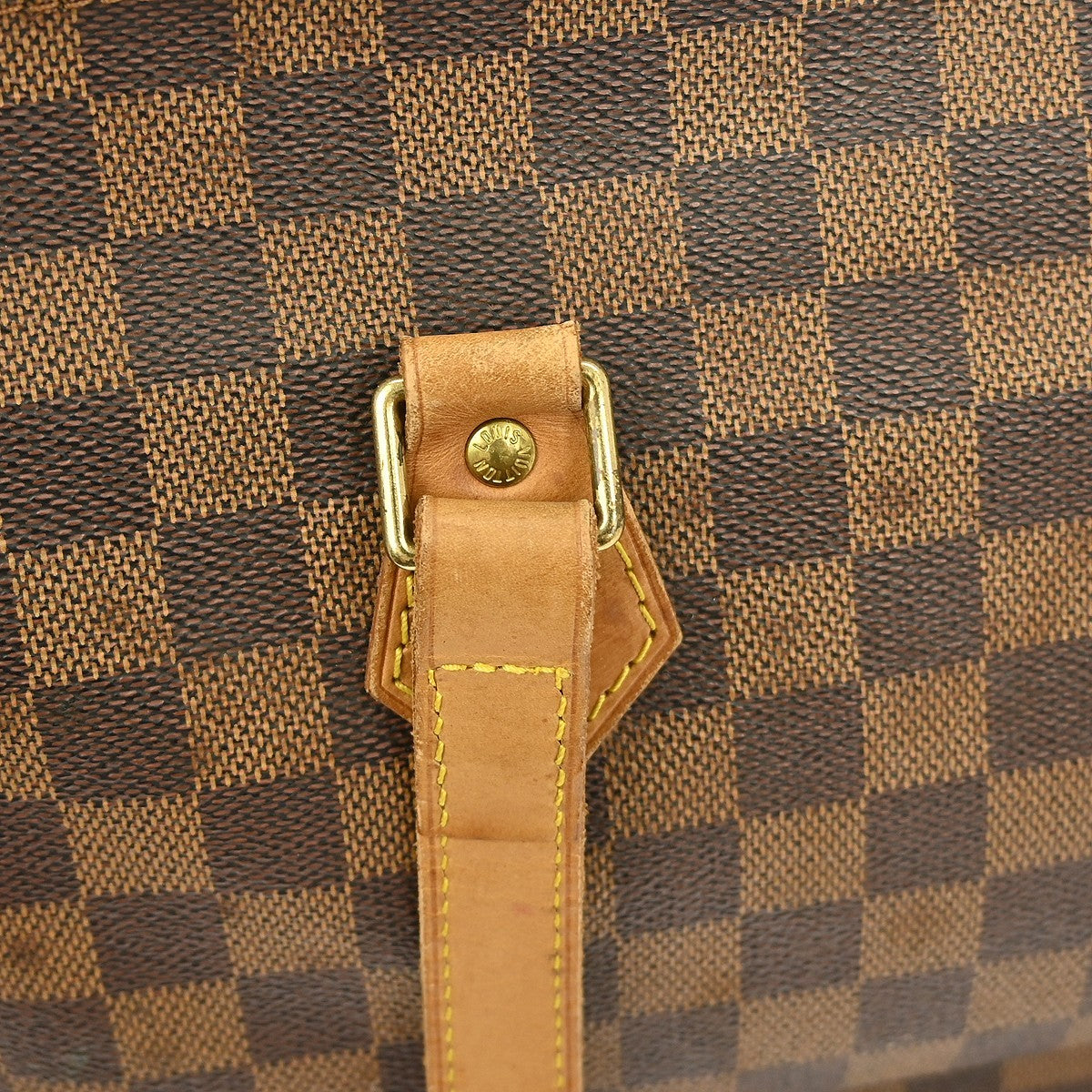 Louis Vuitton Chelsea Handbag Centenaire Damier Brown Canvas Tote Bag